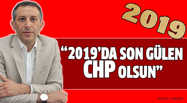 CHP İL BAŞKANI AKBABA'DAN YENI YIL MESAJI