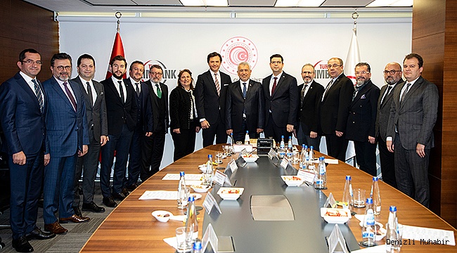 DENİB HEYETİNDEN EXIMBANK’A ZİYARET