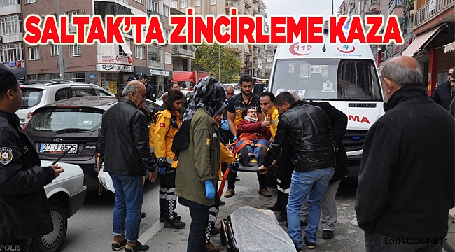 Denizli'de zincirleme trafik kazası
