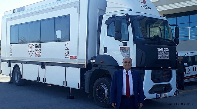 DENİZLİ KIZILAY’INA 2 YENİ ARAÇ GELİYOR
