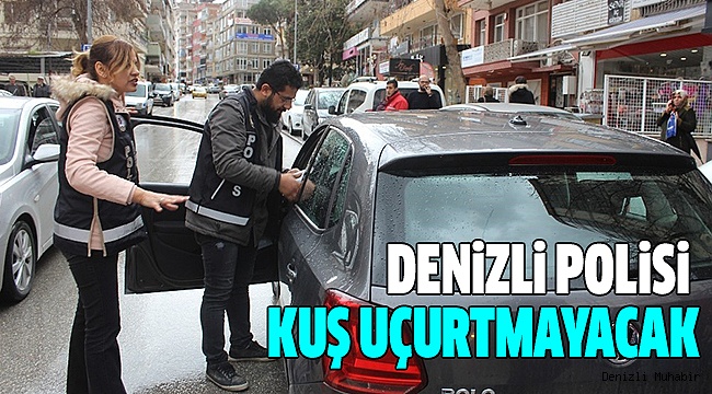 DENİZLİ POLİSİ YILBAŞINDA İŞ BAŞINDA
