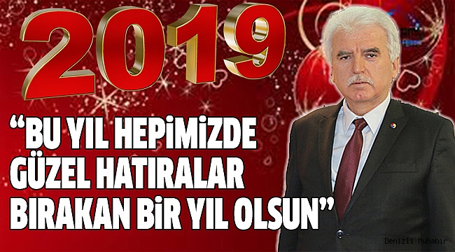DTB BAŞKANI TEFENLiLi’DEN YENi YIL MESAJI