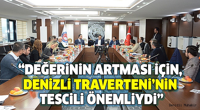 DTO BAŞKANI ERDOĞAN MERMERCİLERLE BULUŞTU