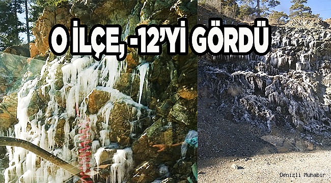EKSİ 12'Yİ GÖRDÜ, DONDU