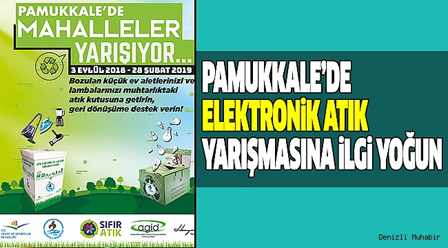 ELEKTRONİK ATIKLAR MUHTARLIKLARDA TOPLANIYOR