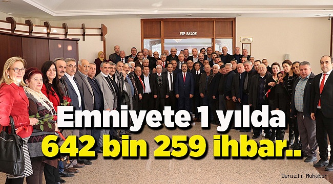 Emniyet Müdürü Demir, muhtarlarla buluştu