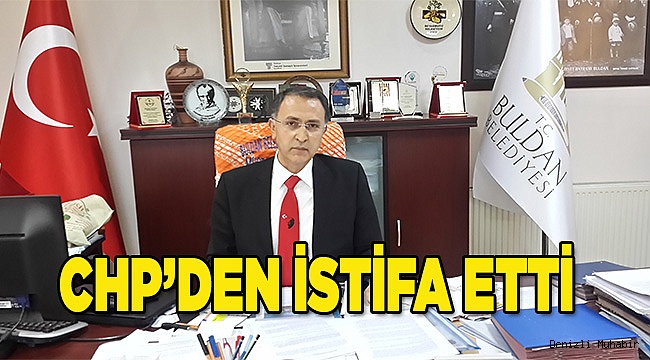 GÜLBAY, İSTİFA ETTİ