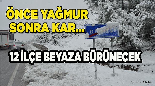 HAFTA SONU DONACAĞIZ