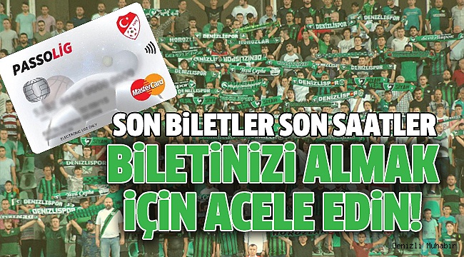 HAYDİ DENİZLİ BU AKŞAMDA TEK YÜREK OLALIM