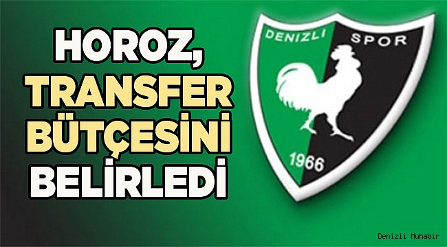 HOROZ'DA TRANSFER BÜTÇESİ BELİRLENDİ