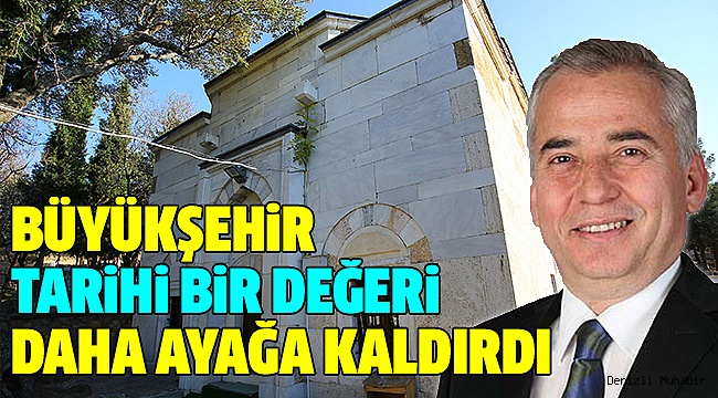 HÜSAMETTİN GAZİ BEY TÜRBESİ RESTORE EDİLDİ