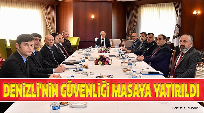 İl ASAYİŞ VE KOORDİNASYON TOPLANTISI YAPILDI