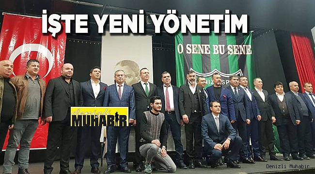 İŞTE YÖNETİM KURULU LİSTESİ!
