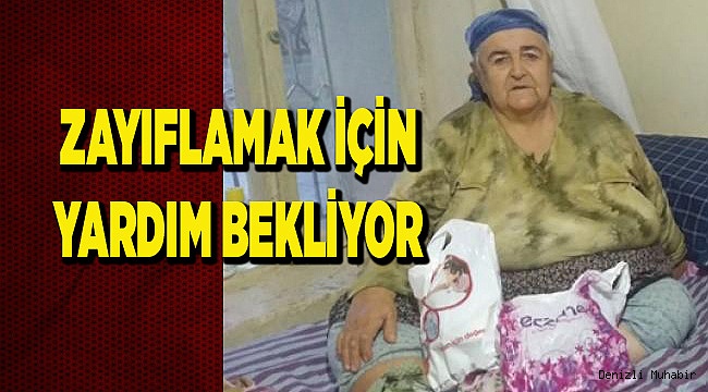 KİLO VERMEK İÇİN YARDIM BEKLİYOR