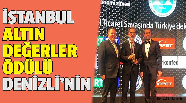 KOBİ ÖZEL ÖDÜLÜNÜ DENİZLİ İÇİN ALDI