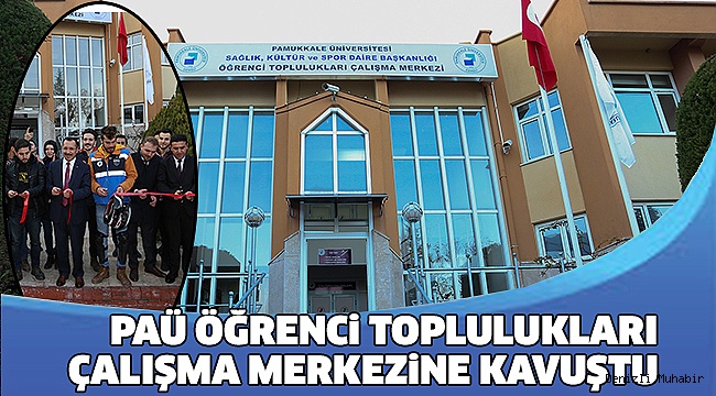 MERKEZİN AÇILIŞINI REKTÖR BAĞ YAPTI