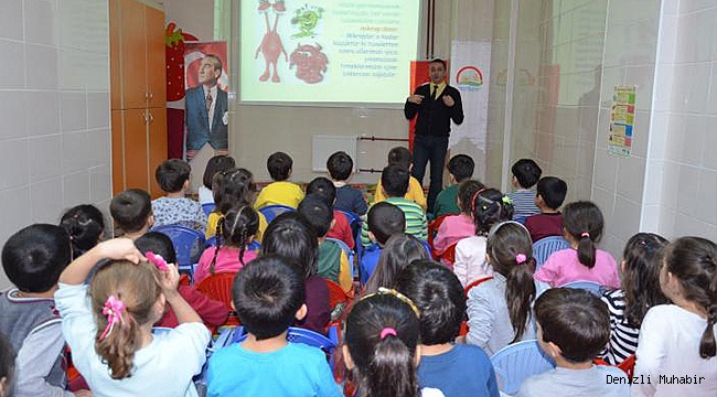 MİNİKLERE ''SAĞLIKLI BESLENME VE GIDA HİJYENİ’’ EĞİTİMİ