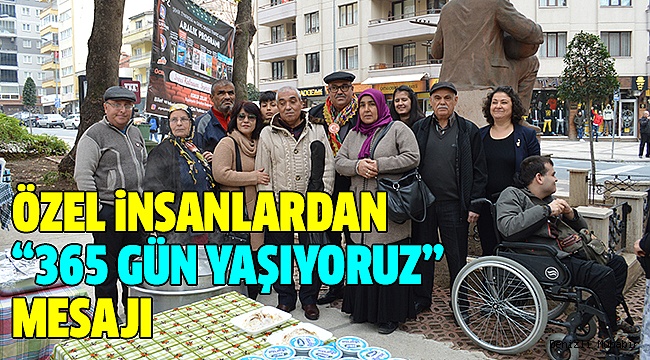 ÖZEL İNSANLAR VE YÖRÜKLERDEN ORTAK ETKİNLİK