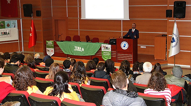 PAÜ GENÇ TEMA’DAN KÜRESEL İKLİM DEĞİŞİKLİĞİ KONFERANSI