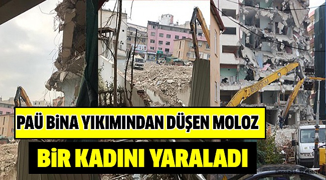 PAÜ HASTANESİ YIKIMINDA BİR KAZA DAHA!