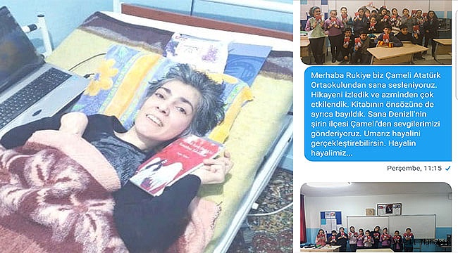 RUKİYE TÜREYEN'E ÖĞRENCİLERDEN DESTEK