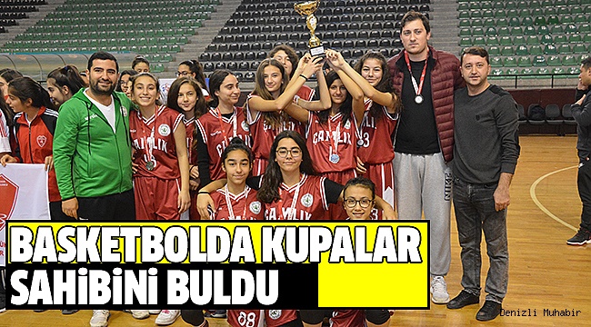 ŞAMPİYONLAR KUPALARINI ALDI