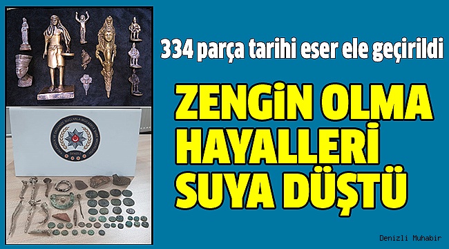 TARİHİ ESER KAÇAKÇILARINA BÜYÜK DARBE