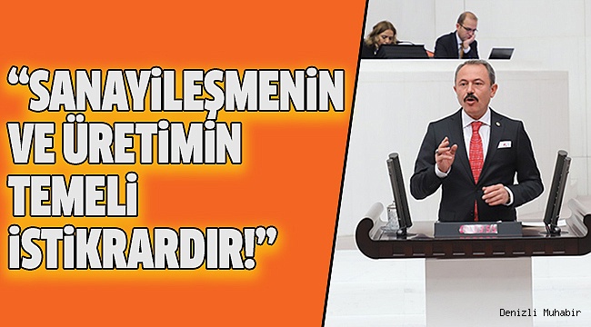 TİN TBMM KÜRSÜSÜNDEN BÖYLE SESLENDİ