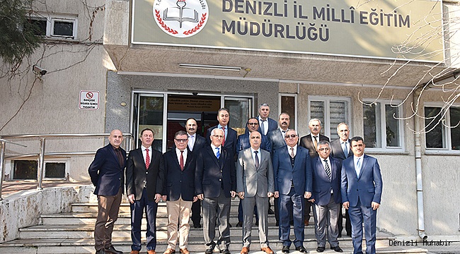 VALİ KARAHAN’DAN DENİZLİ MEM’E ZİYARET