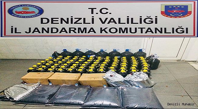 YILBAŞI ÖNCESİ KAÇAK İÇKİ OPERASYONU