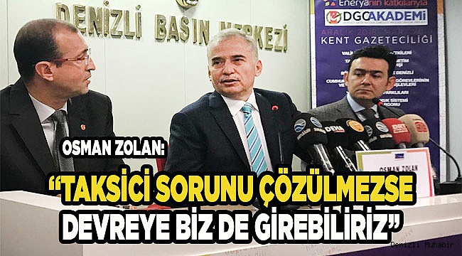 ZOLAN, DGC'DE KONUŞTU