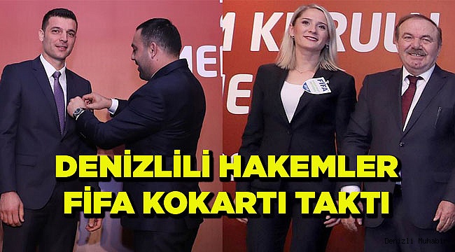 2019 yılı FIFA hakemlerine kokartları törenle takıldı