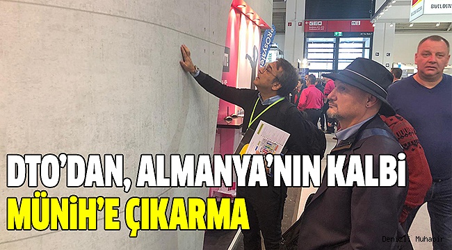 32 KİŞİLİK HEYET BAU İNŞAAT FUARI’NDA