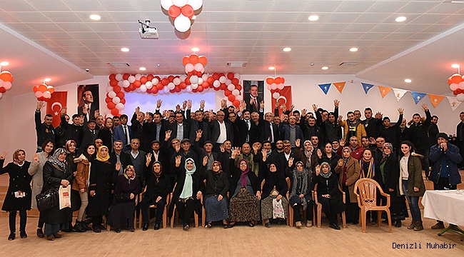 BAKLAN AK PARTİ TEŞKİLATI VEFA YEMEĞİ’NDE BULUŞTU