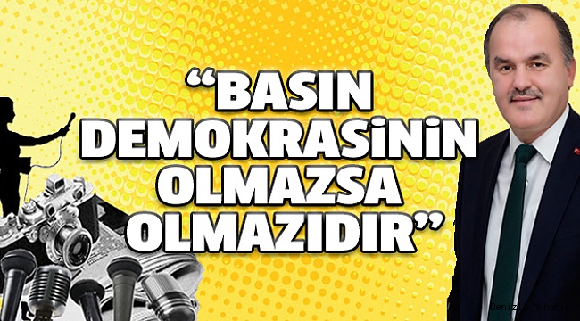 BAŞKAN GÜRLESİN'DEN 10 OCAK MESAJI