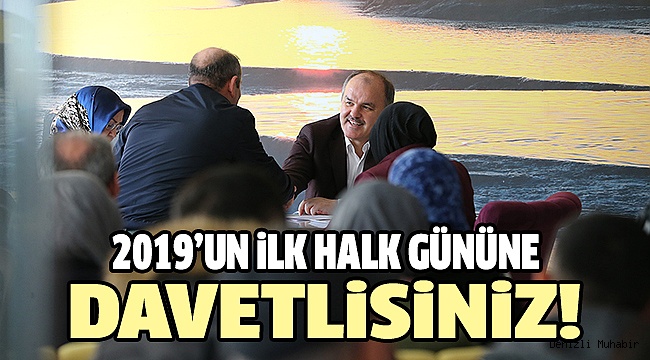 BAŞKAN GÜRLESİN’LE HALK GÜNÜ 7 OCAK’TA