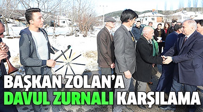 BAŞKAN ZOLAN BULDANLILAR İLE BULUŞTU