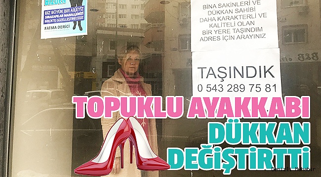 BİNA SAKİNLERİ YÜZÜNDEN İŞYERİNİ TAŞIDI