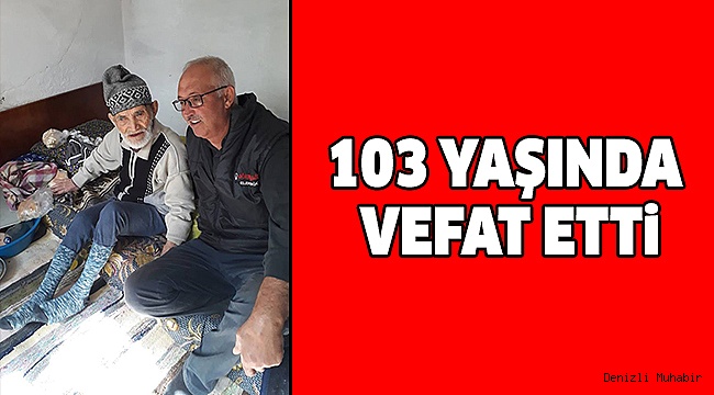 ÇAMELİLİ ÇOBAN YAŞAMA VEDA ETTİ