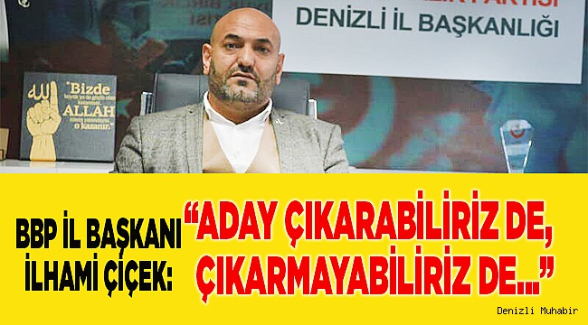 CUMHUR İTTİFAKINA BAĞLIYIZ