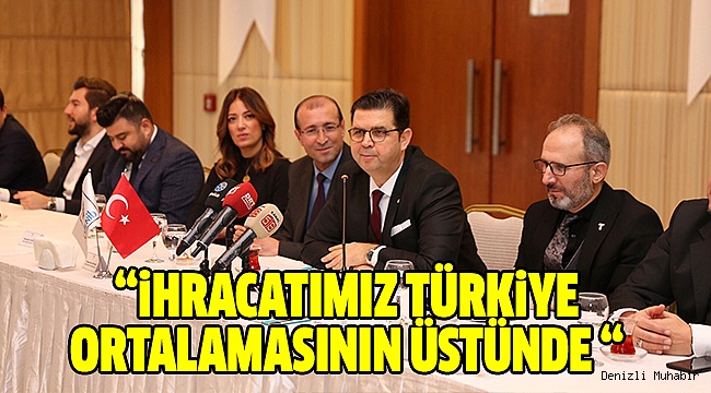 DENİB YÖNETİM KURULU BASIN İLE BULUŞTU