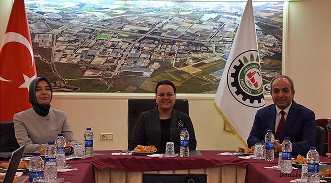 DİKAB ÜYELERİ’NDEN DENİZLİ OSB’YE ZİYARET