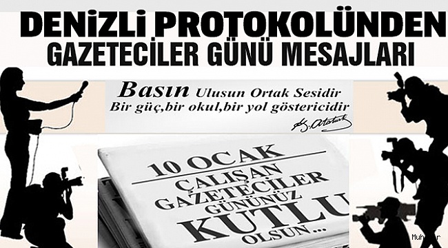 GAZETECİLERİN GÜNÜNÜ KUTLADILAR