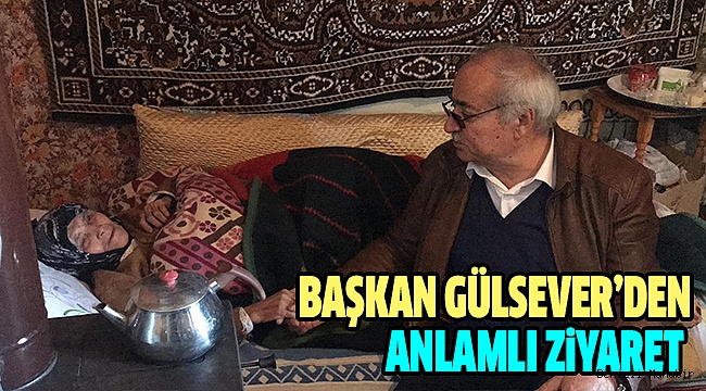 GÜLSEVER HASTA VE YAŞLILARI ZİYARET ETTİ