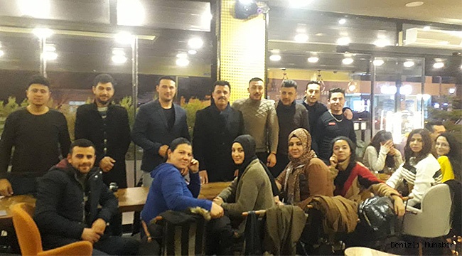 HAMDİ CİN, AK GENÇLERLE BULUŞTU