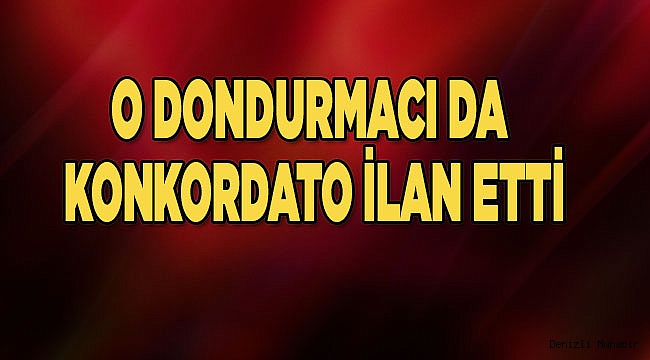 HEDO KONKORDATO İLAN ETTİ