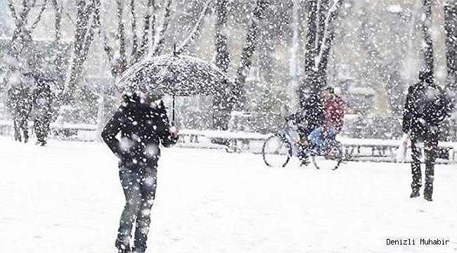 METEOROLOJİDEN YOĞUN KAR YAĞIŞI UYARISI