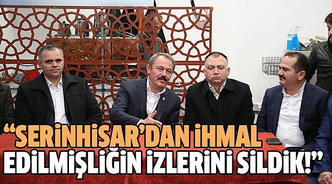 MİLLETVEKİLİ TİN,HEMŞERİLERİNE HİZMETLERİNİ ANLATTI