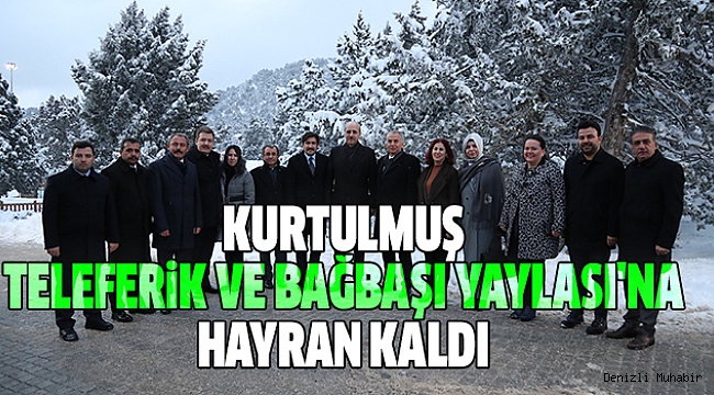 MUHTEŞEM MANZARANIN KEYFİNİ ÇIKARDILAR