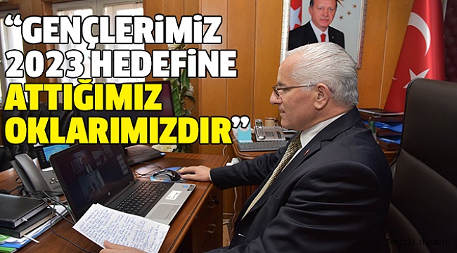 OĞUZ E-KONFERANSLA DÖNEMİ DEĞERLENDİRDİ